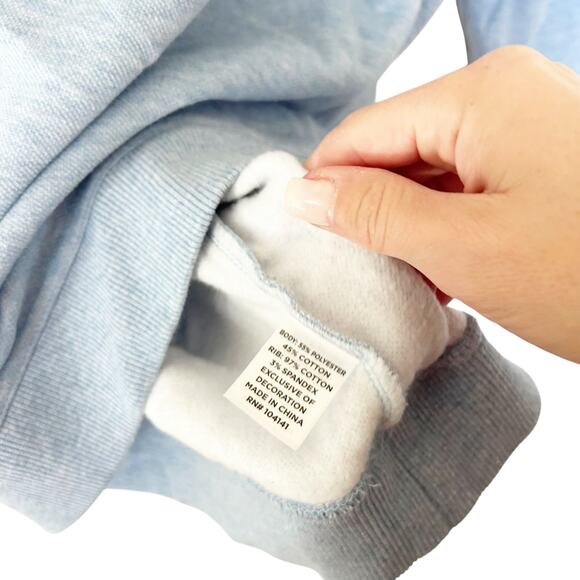 Walter Hagen Blue Quarter Zip Sweater Sz L - Picture 3 of 5